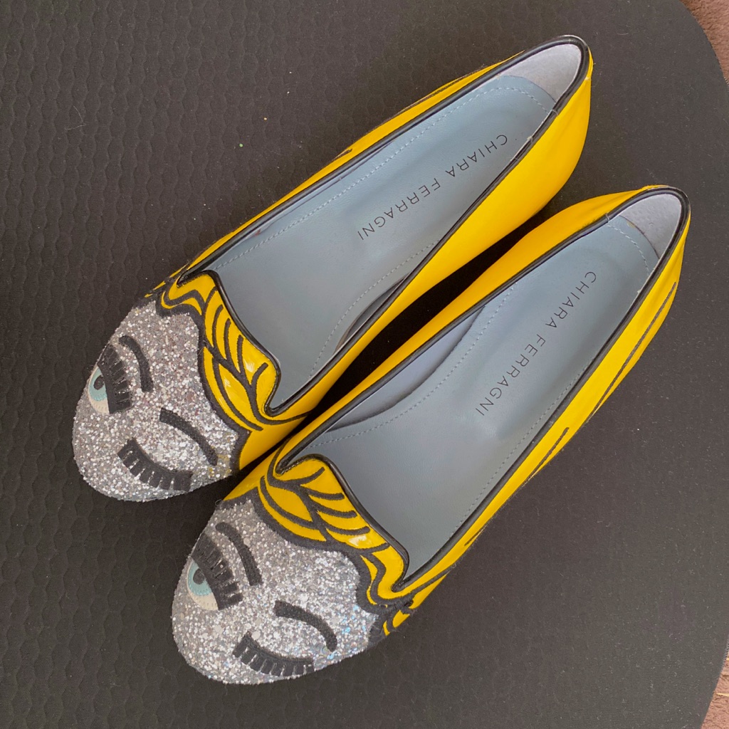 Nwob Chiara Ferragni Superhero Filtering Flats